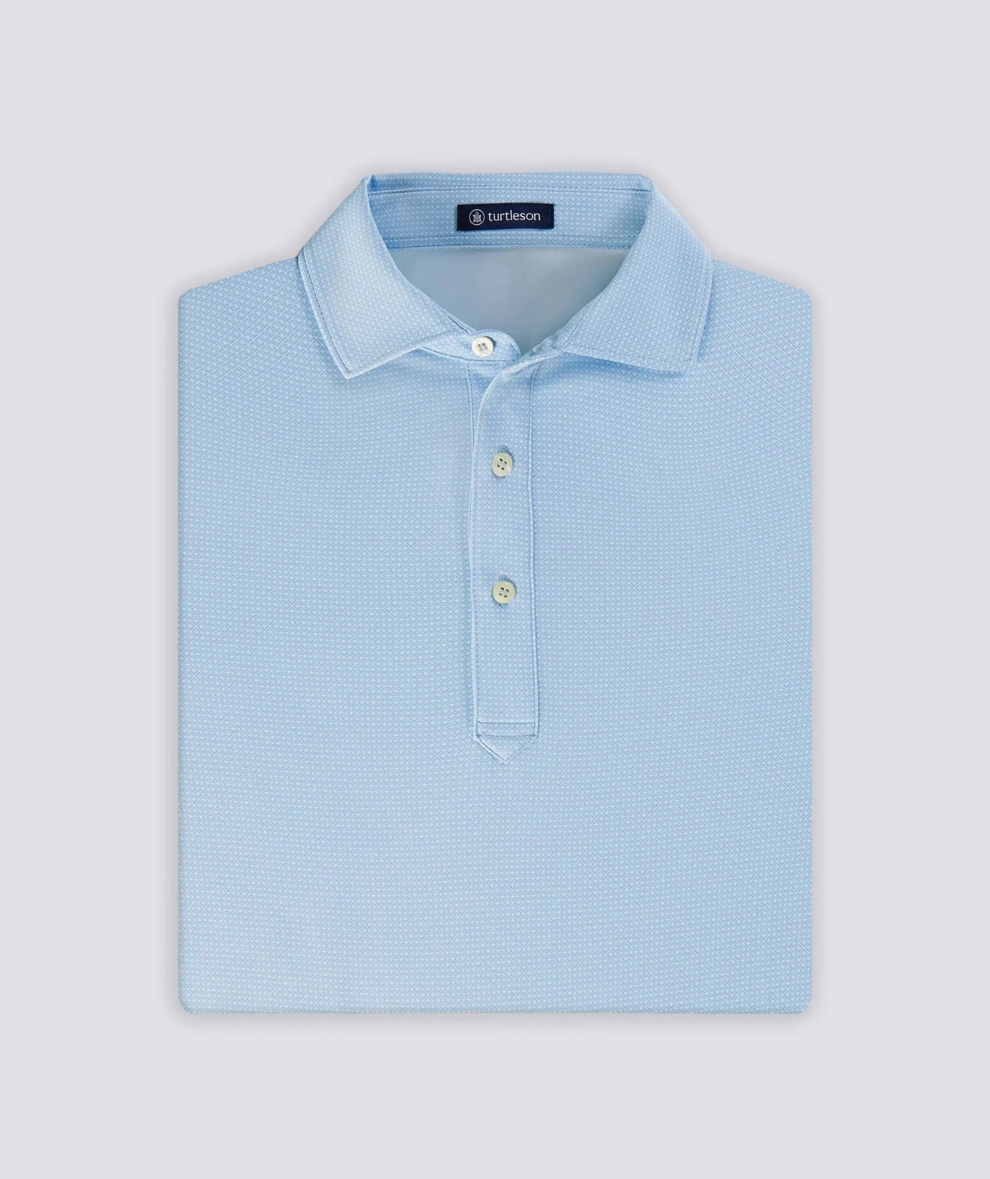 TURTLESON SHIRTS - POLO LUXE BLUE / XL CHRIS PERFORMANCE POLO