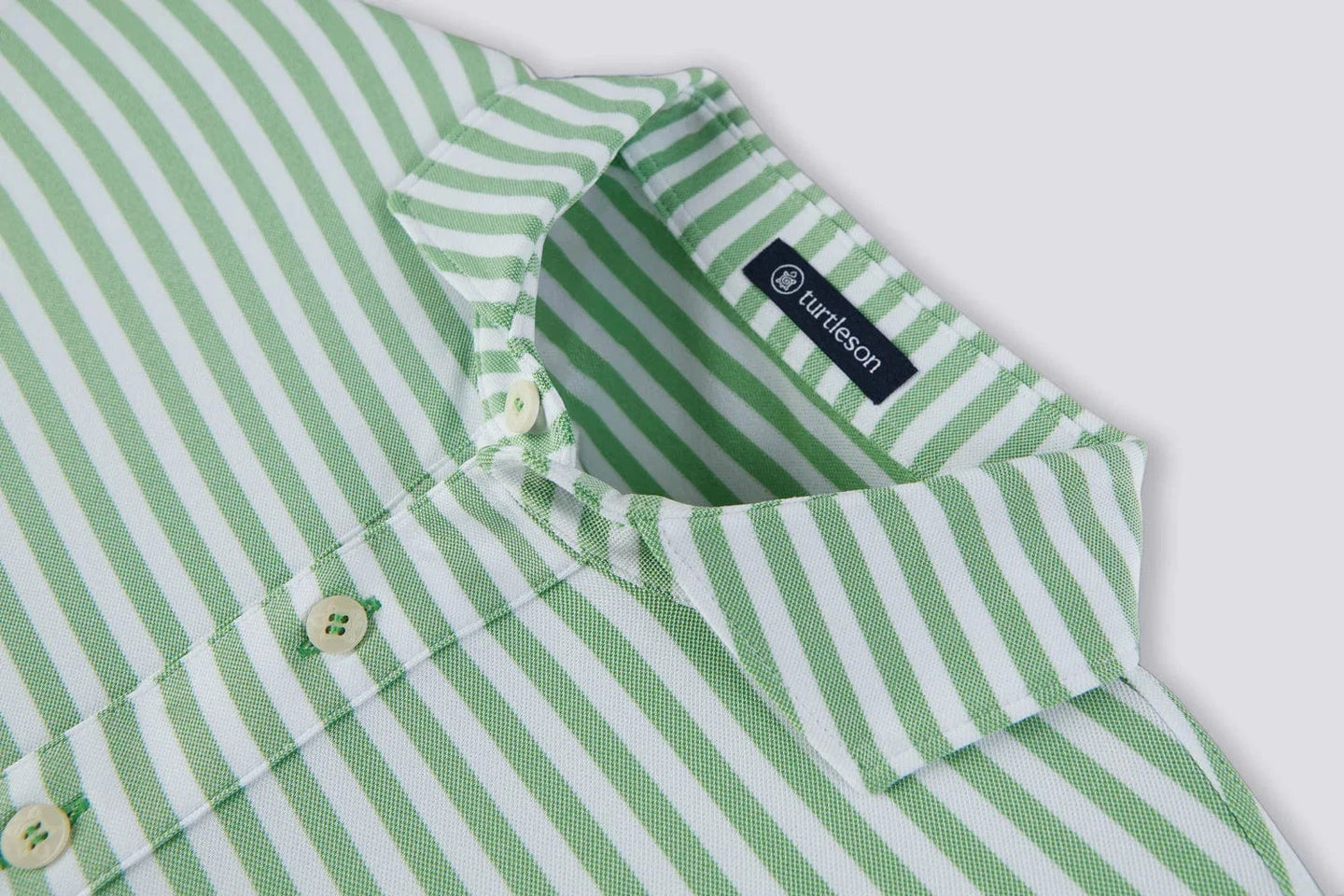 TURTLESON SHIRTS - POLO SAMPSON STRIPE PERFORMANCE POLO