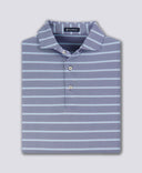 TURTLESON SHIRTS - POLO VIOLA / M BART STRIPE PERFORMANCE POLO