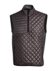 GREYSON DARK GREY HEATHER / XXL YUKON 1/2  ZIP HYBRID VEST