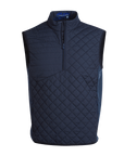 GREYSON MALTESE BLUE / M YUKON 1/2  ZIP HYBRID VEST