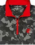 HORN LEGEND GAMEDAY - UNIVERSITY OF GEORGIA - BACK-TO-BACK CHARCOAL / L DAWGS BACK-TO-BACK CAMO 1/4 ZIP