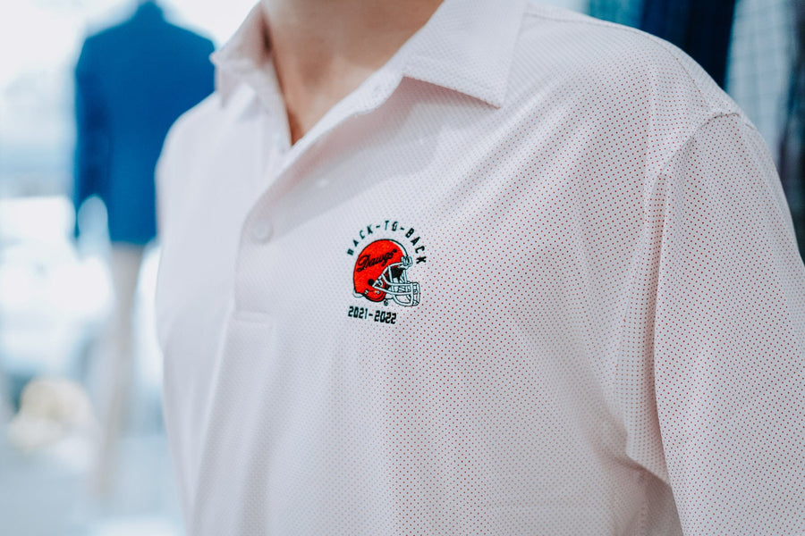 HORN LEGEND GAMEDAY - UNIVERSITY OF GEORGIA - BACK-TO-BACK - POLO DAWGS BACK-TO-BACK DOT POLO