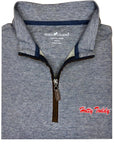 HORN LEGEND GAMEDAY - UNIVERSITY OF MISSISSIPPI - OXFORD - 14 ZIPS NAVY / S HOTTY TODDY LUXURY SUEDE 1/4 ZIP