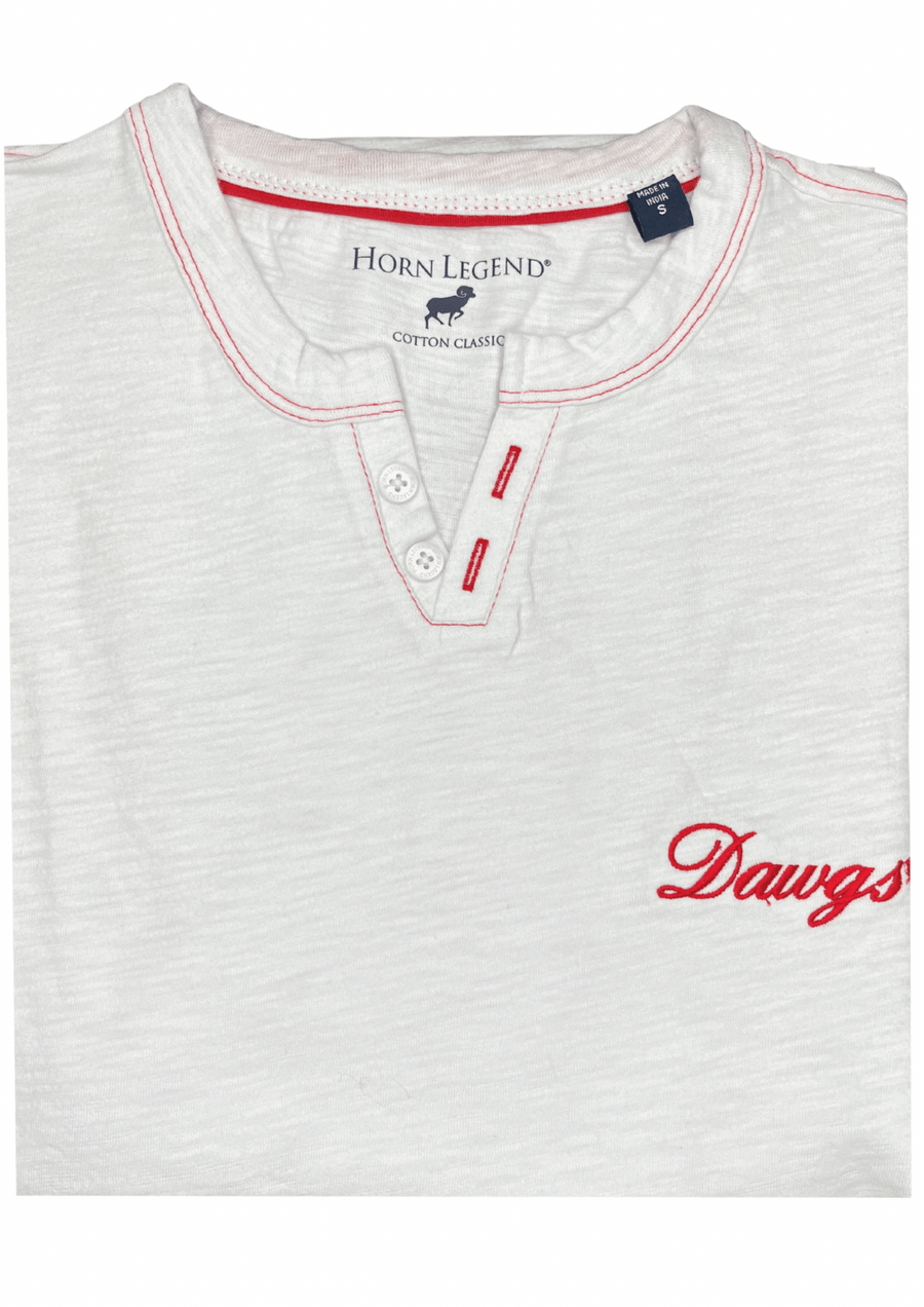 HORN LEGEND GAMEDAY WHITE / S DAWGS HENLEY
