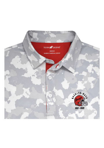 HORN LEGEND GREY / S DAWGS BACK-TO-BACK CAMO POLO