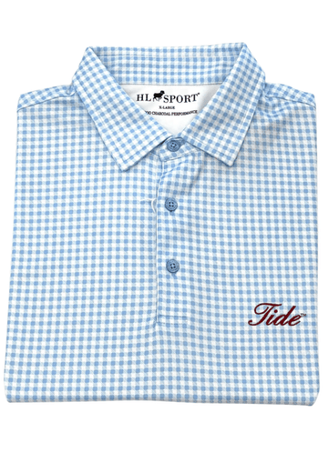 HORN LEGEND POLOS SERENITY / XL TIDE PLAID POLO