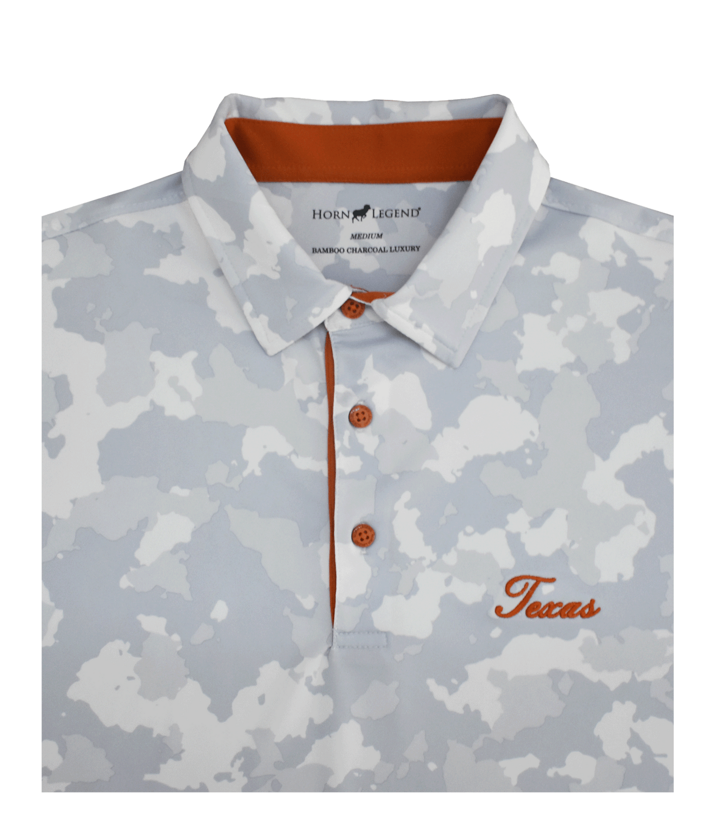 HORN LEGEND POLOS TEXAS CAMO POLO