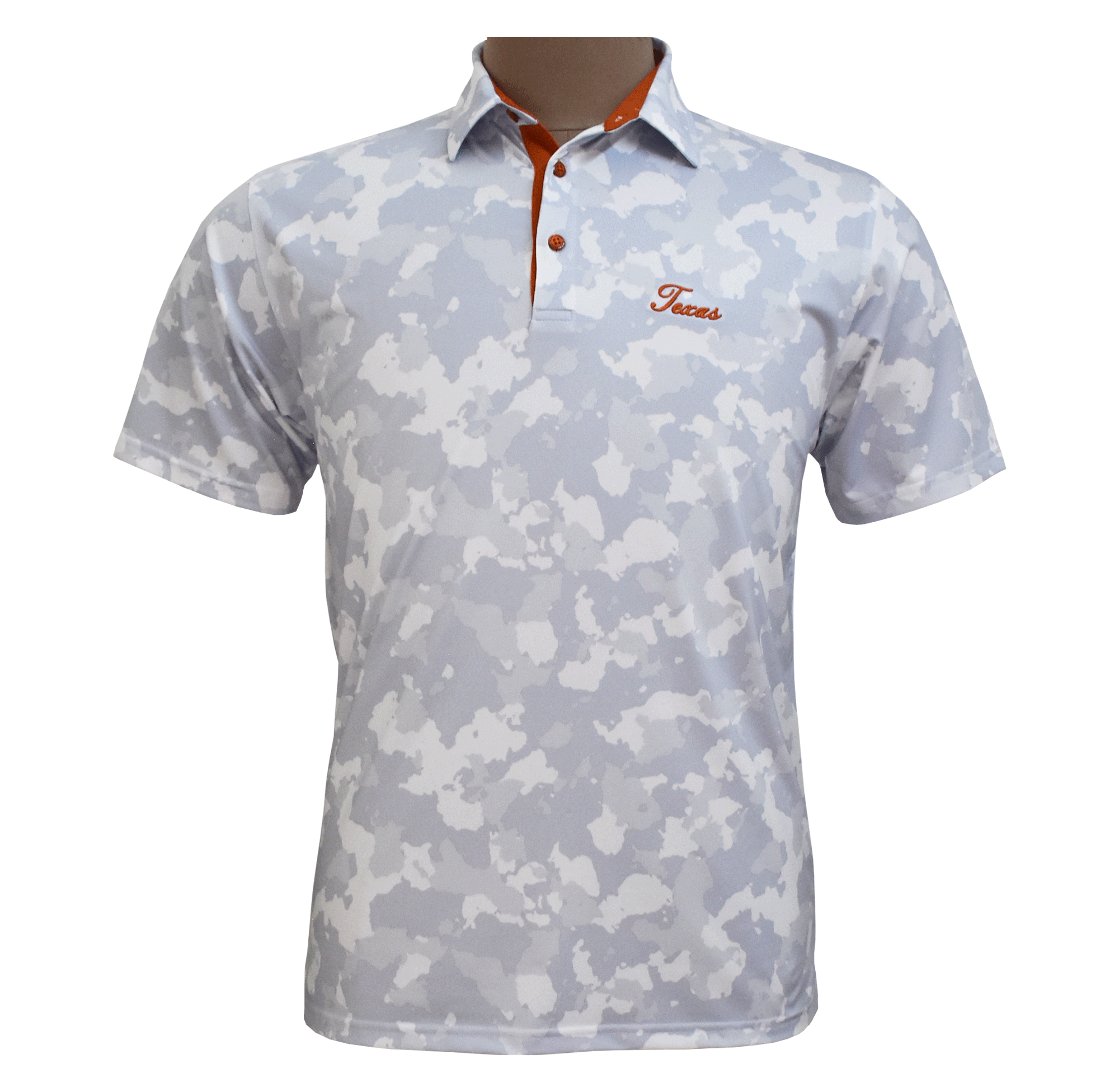 HORN LEGEND POLOS TEXAS CAMO POLO