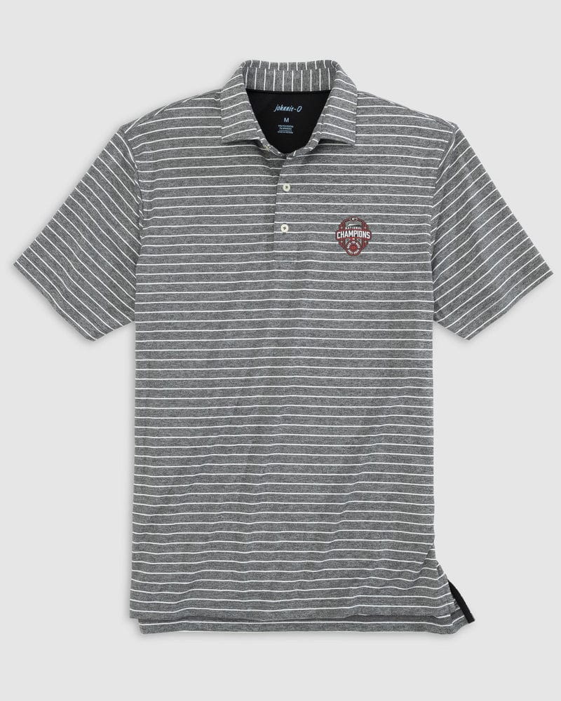 UGA 2022 CFP NC- Newton Striped Polo â Christopher Mobley
