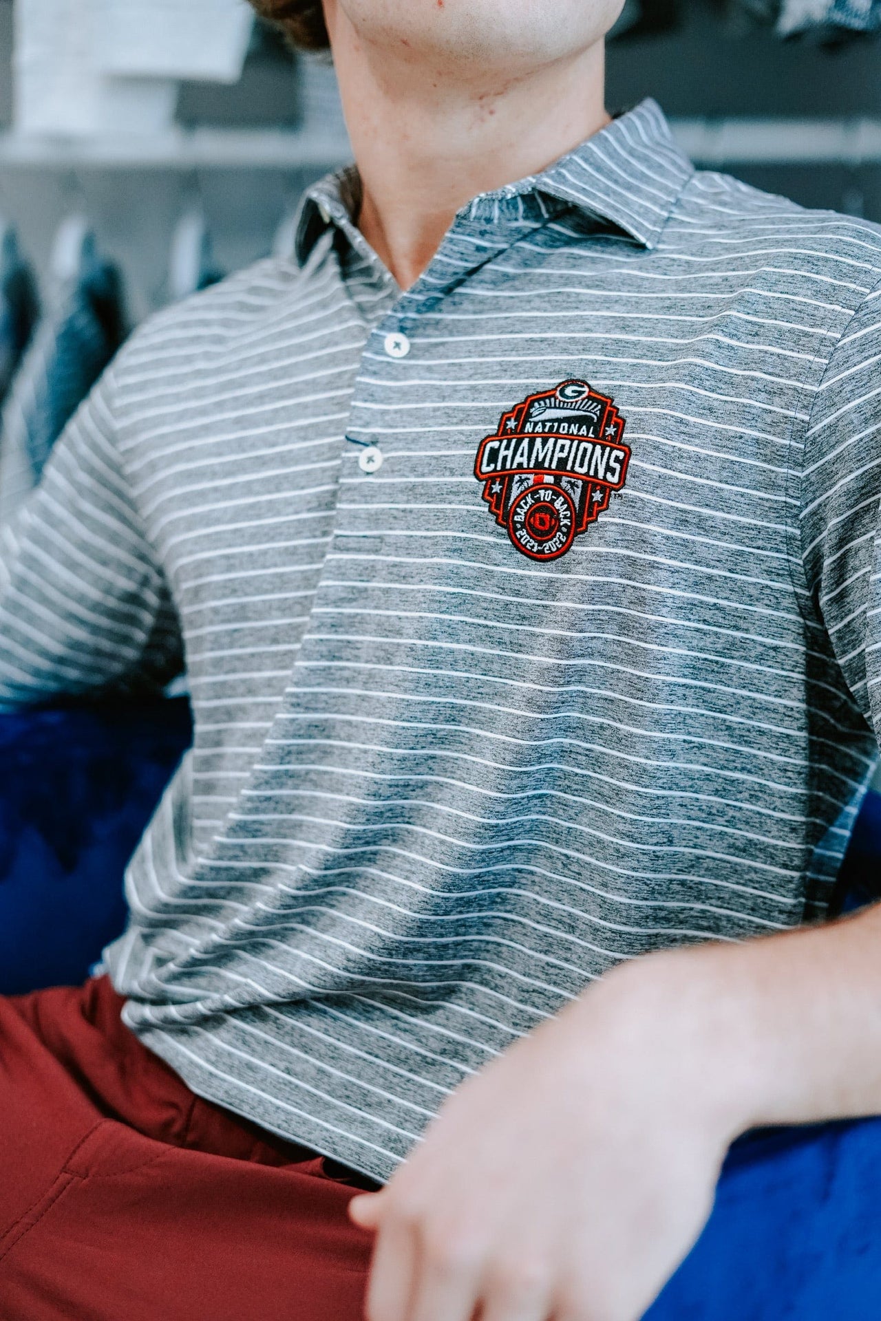 uga sideline polo