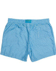 MICHAEL'S SWIMWEAR SHORTS - SWIM WEAR FANS PRINT CYCLIST LINER SWIM TRUNKS