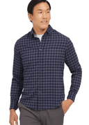 MIZZEN MAIN NAVY GREY GINGHAM / XL/STANDARD CITY FLANNEL