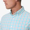 MIZZEN MAIN SHIRTS - SPORT SHIRT PRAIRIE SUNSET PLAID / S-TRIM LEEWARD LS DRESS SHIRT