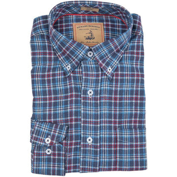 ONWARD RESERVE FLANNEL VINTAGE INDIGO / S CLASSIC FIT PERFORMANCE TWILL WOVE