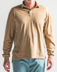 ONWARD RESERVE KNIT SHIRTS PERRY LONG SLEEVE POLO