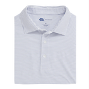 ONWARD RESERVE SHIRTS - POLO HEATHERED BIRDIE STRIPE POLO