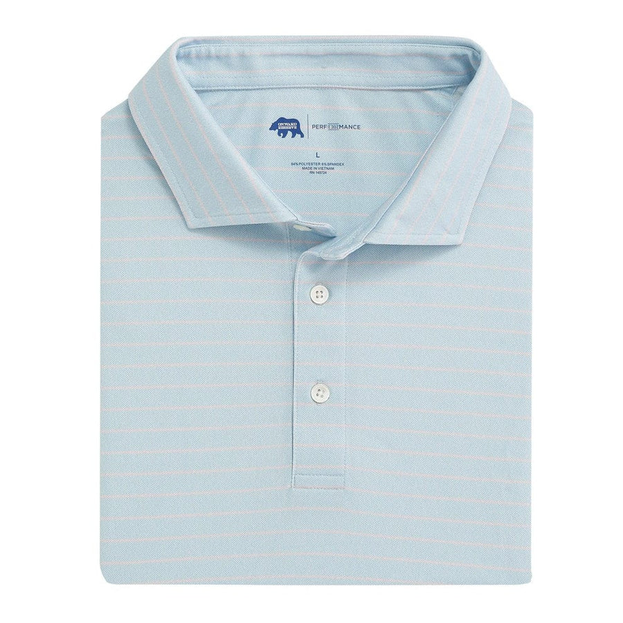 ONWARD RESERVE SHIRTS - POLO TOURNEY STRIPE PIQUE POLO
