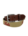 PETER MILLAR Belts KHAKI / 32 TIDE BELT