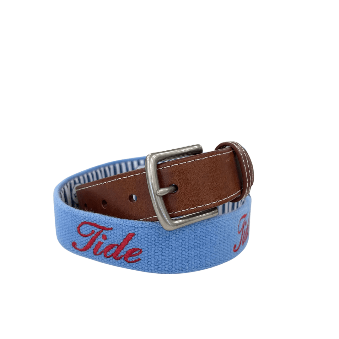 PETER MILLAR Belts POWDER BLUE / 42 TIDE BELT