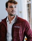 PETER MILLAR GAMEDAY - FULL ZIP BORDEAUX / L HOTTY TODDY HYPERLIGHT MERGE JACKET