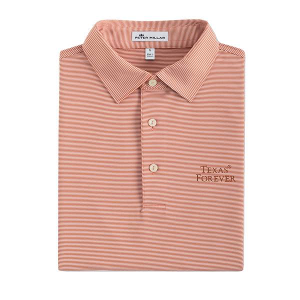 PETER MILLAR KNITS Rust / M Peter Millar - Texas Forever Stripe Knit