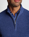 PETER MILLAR OUTERWEAR - 14 ZIP KITTS TWISTED 1/4 ZIP