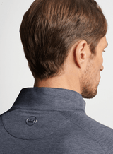 PETER MILLAR OUTERWEAR - 14 ZIP STEALTH PERFORMANCE 1/4 ZIP