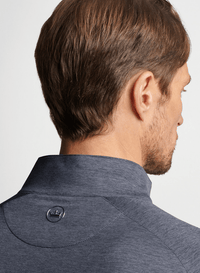 PETER MILLAR OUTERWEAR - 14 ZIP STEALTH PERFORMANCE 1/4 ZIP
