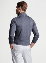 PETER MILLAR OUTERWEAR - 14 ZIP STEALTH PERFORMANCE 1/4 ZIP