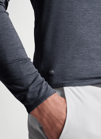 PETER MILLAR OUTERWEAR - 14 ZIP STEALTH PERFORMANCE 1/4 ZIP