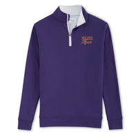 Peter Millar Peter Millar Peter Millar - Geaux Tigers - Purple 1/4 Zip