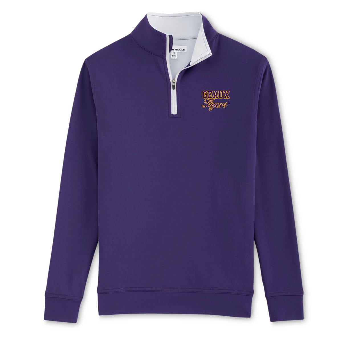 Peter Millar Peter Millar Peter Millar - Geaux Tigers - Purple 1/4 Zip