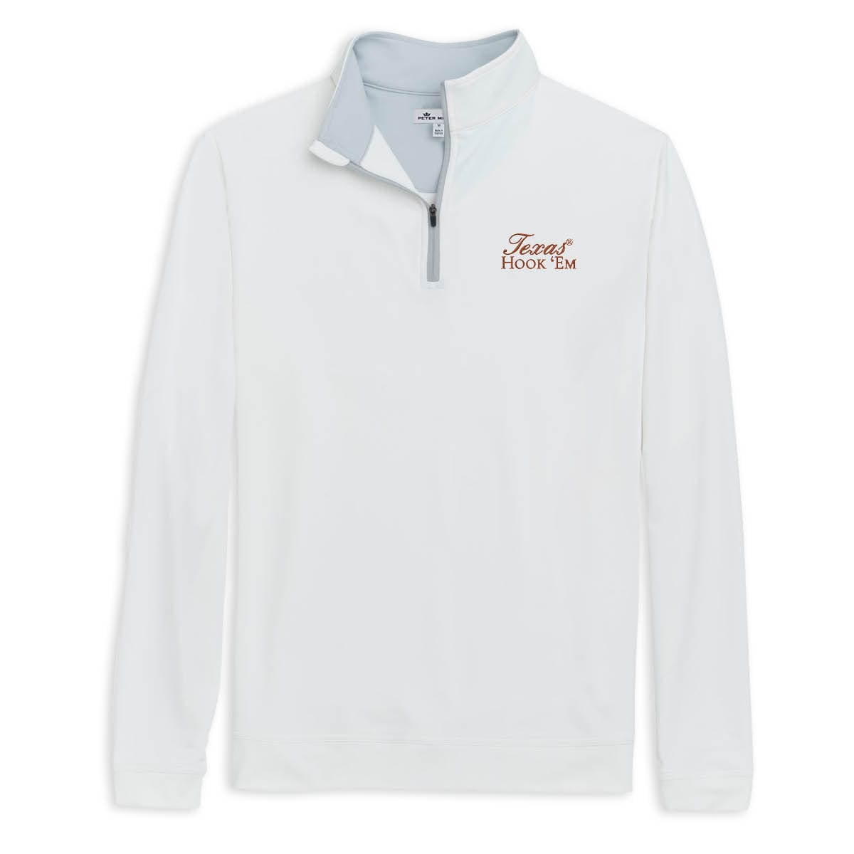 Peter Millar Peter Millar Peter Millar - HookEm - White 1/4 Zip