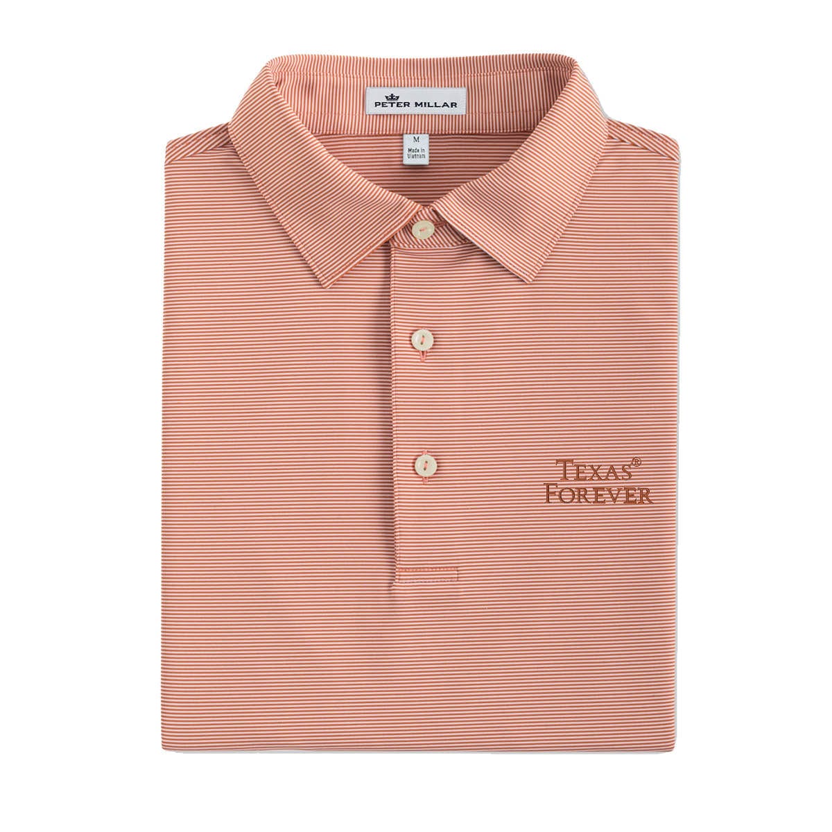 Peter Millar Peter Millar Peter Millar - Texas Forever - Orange/White Stripe