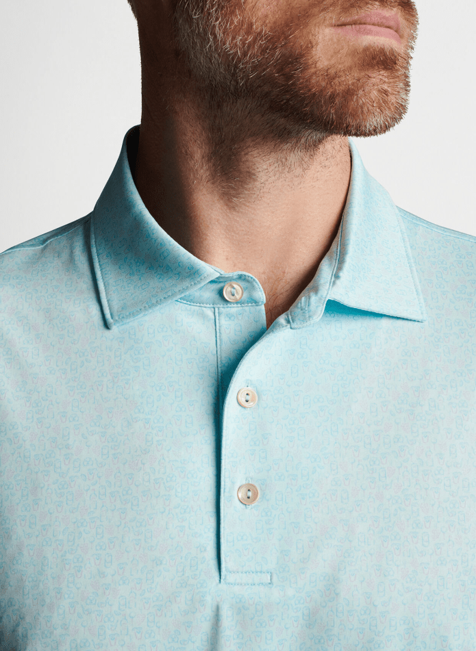 PETER MILLAR SHIRTS - POLO DAZED AND TRANSFUSED POLO