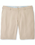 PETER MILLAR SHORTS KHAKI / 38 SALEM HIGH DRAPE PERFORMANCE