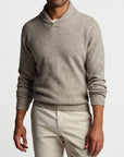 PETER MILLAR SWEATERS HARKENING POPOVER SHAWL