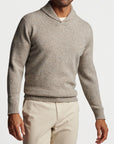 PETER MILLAR SWEATERS HARKENING POPOVER SHAWL