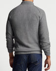 PETER MILLAR SWEATERS PARKWAY TEXTURED 3-BUTTON MOCK