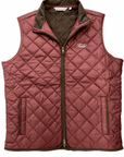 PETER MILLAR VEST CLARET / S TIDE ESSEX QUILTED TRAVEL VEST