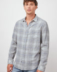 RAILS S/S SPORT HEATHER SKY / XXL RAILS WYATT