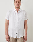 RAILS SHIRTS - POLO WHITE / M FAIRFAX SHIRT