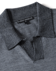 ROBERT BARAKETT KNIT SHIRTS RENWOOD OPEN COLLAR POLO