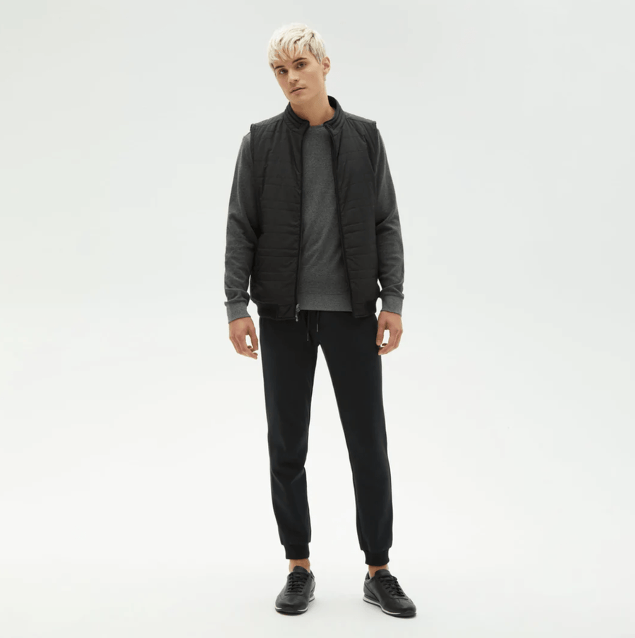 ROBERT BARAKETT OUTERWEAR - VEST MILLER QUILTED VEST