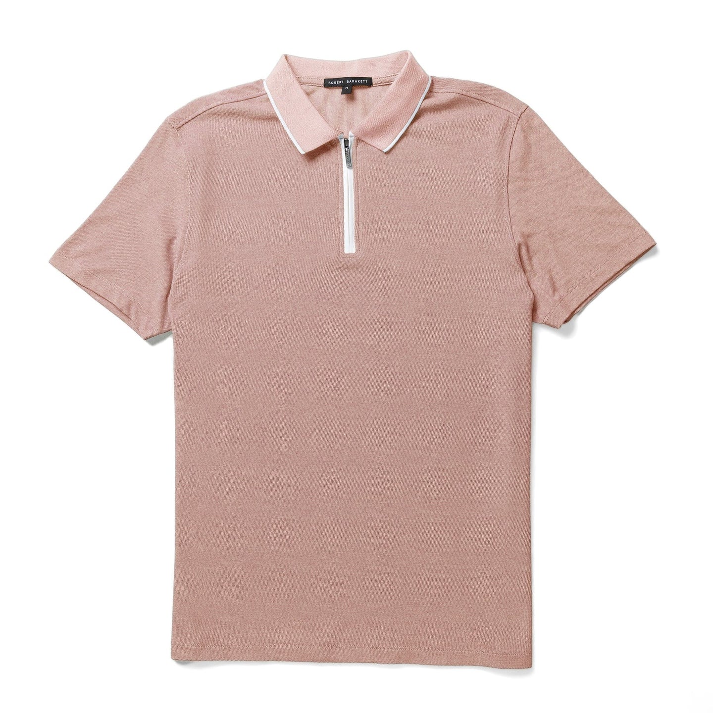 ROBERT BARAKETT SHIRTS - POLO FARNSWORTH SS ZIP