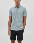 ROBERT BARAKETT SHIRTS - POLO WHITNER SS KNIT SHIRT