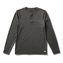 VUORI CHARCOAL HEATHER / 2XL L/S EASE PERFORMANCE HENLEY